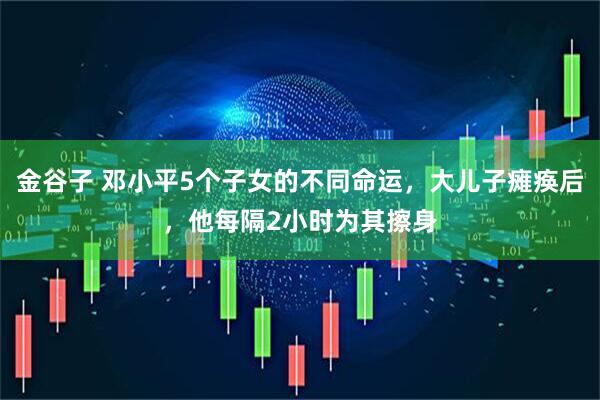 金谷子 邓小平5个子女的不同命运，大儿子瘫痪后，他每隔2小时为其擦身